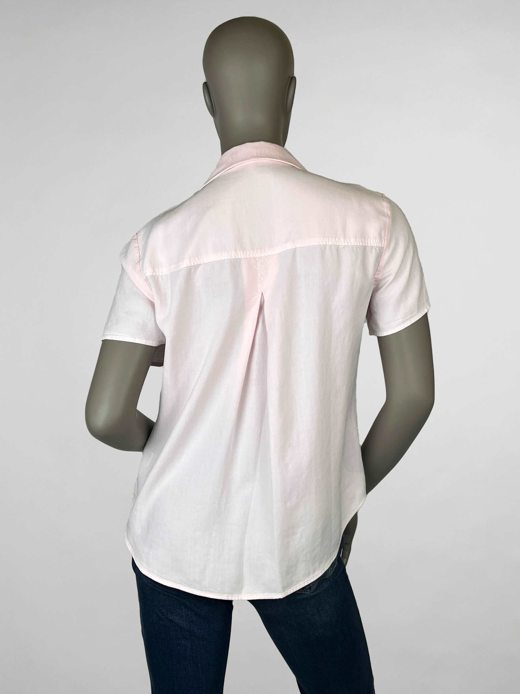 Bella Dahl Bluse kurzarm rosé