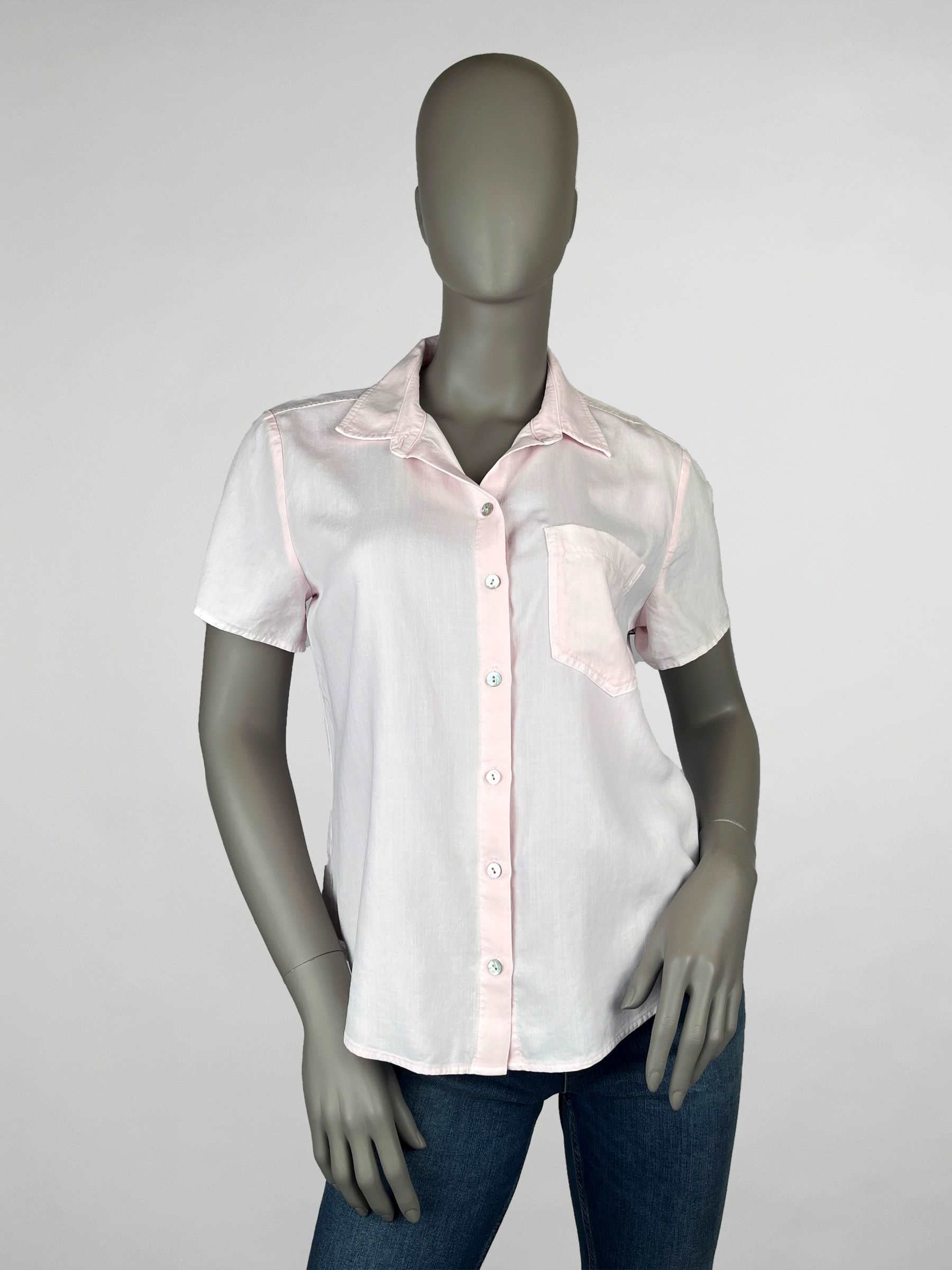 Bella Dahl Bluse kurzarm rosé