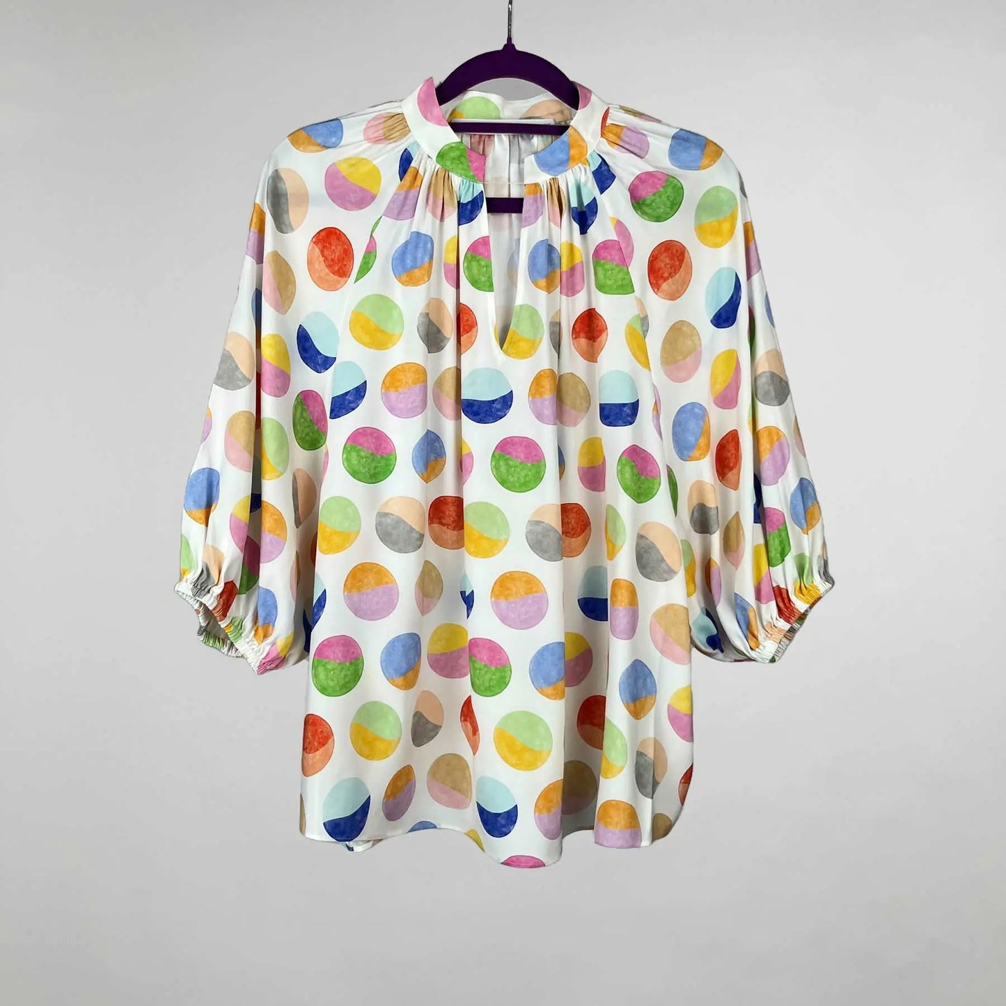Herzensangelegenheit Seidenbluse gigi multi