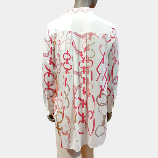 Herzensangelegenheit Seidenbluse vanilla multi