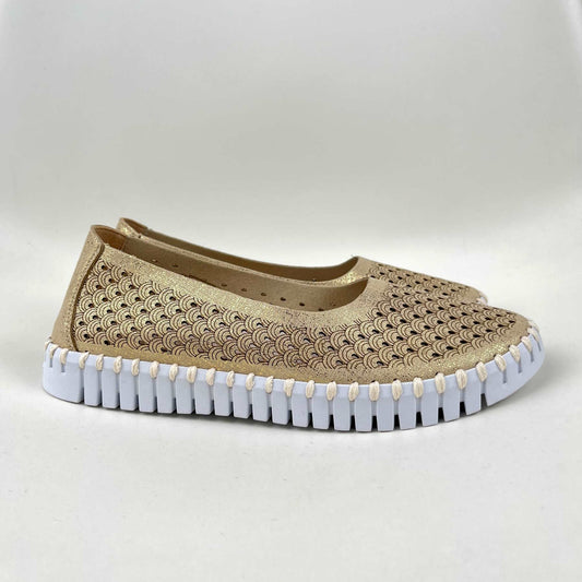 Ilse Jacobsen Tulip Ballerina platin white