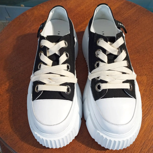 INUIKII Matilda Sneaker canvas low black