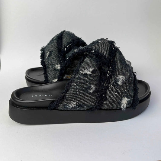 INUIKII Soft Crossed Jeans black