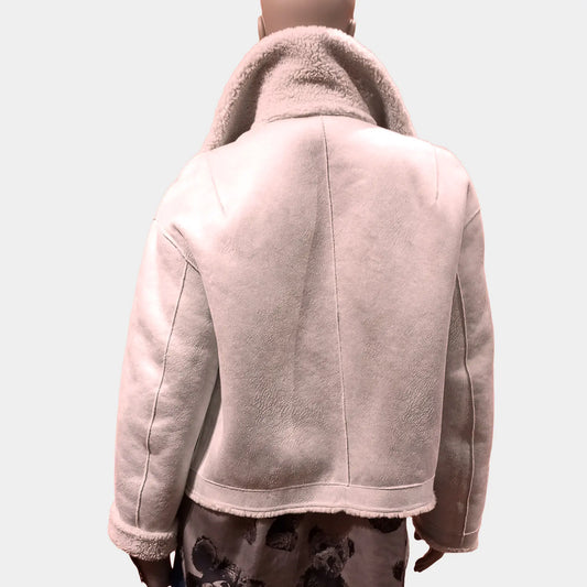 Montereggi Jacke Liebe Teddy grau