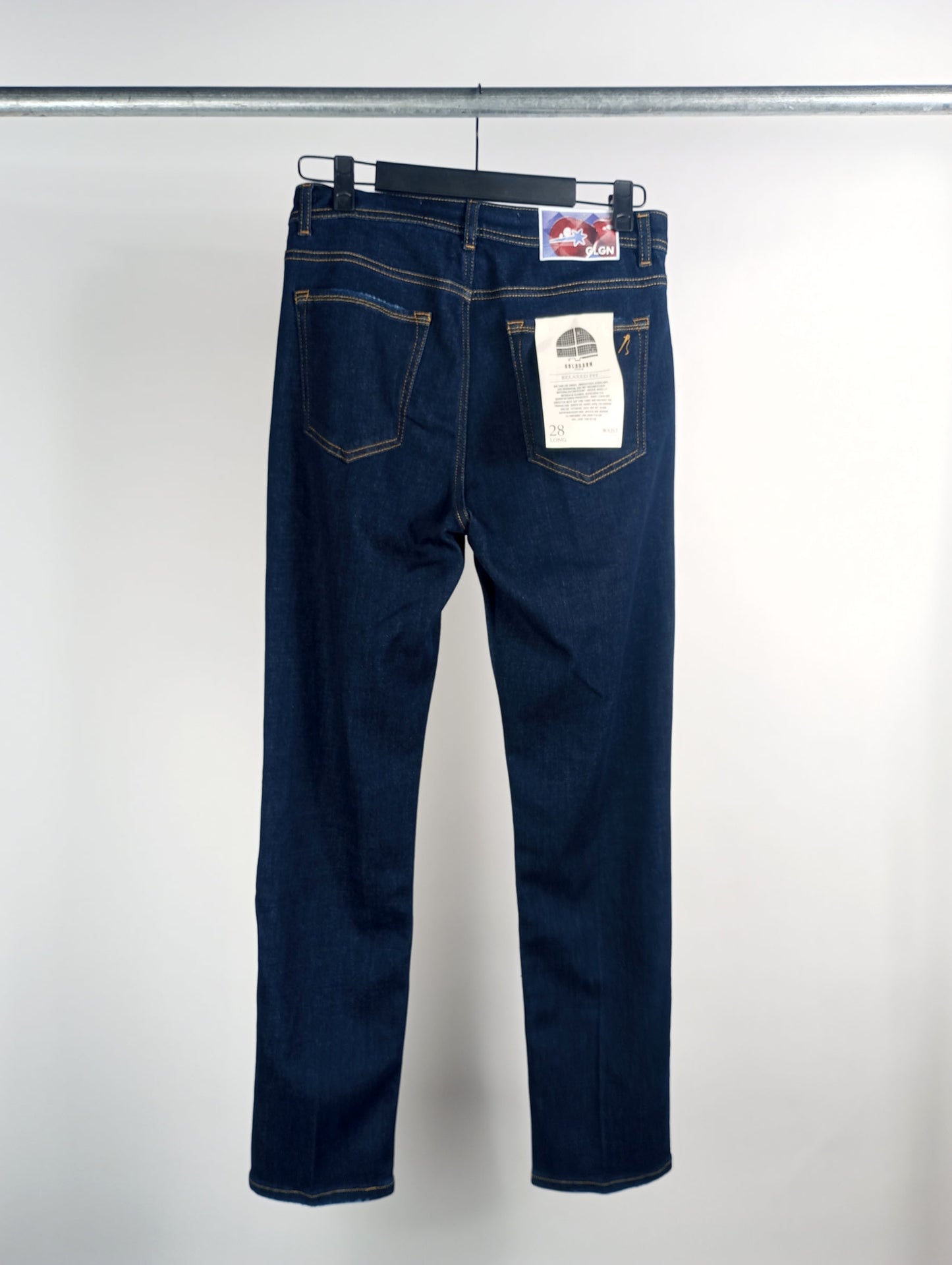 Goldgarn Jeans C4 Relaxed Fit darkblue long