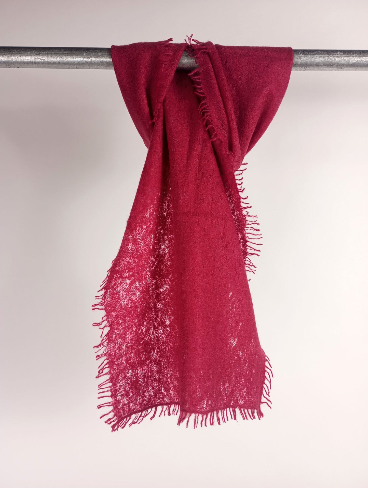 Mouleta Foulard cashmere bordeaux