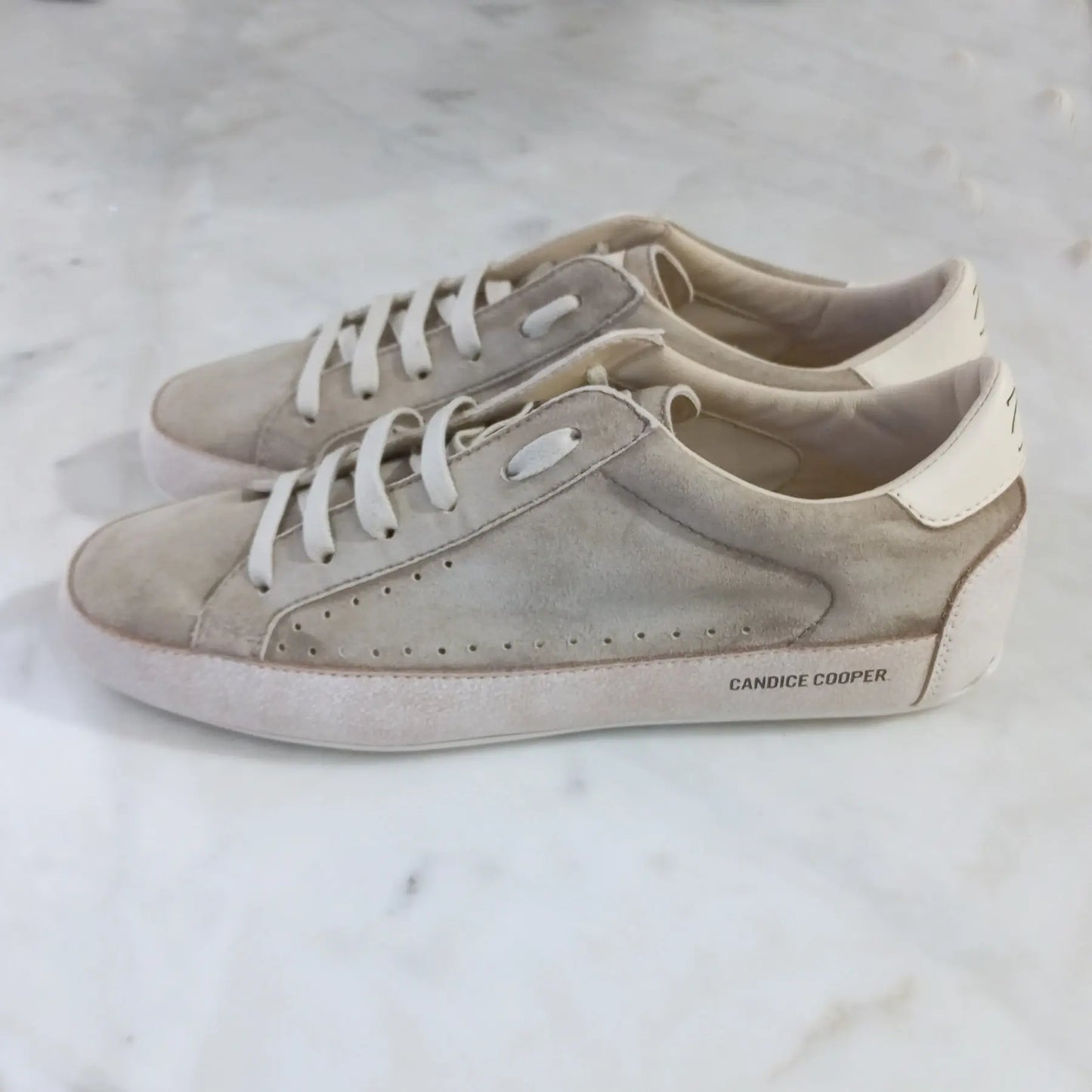 candice cooper Sneaker Dafne dusty beige white