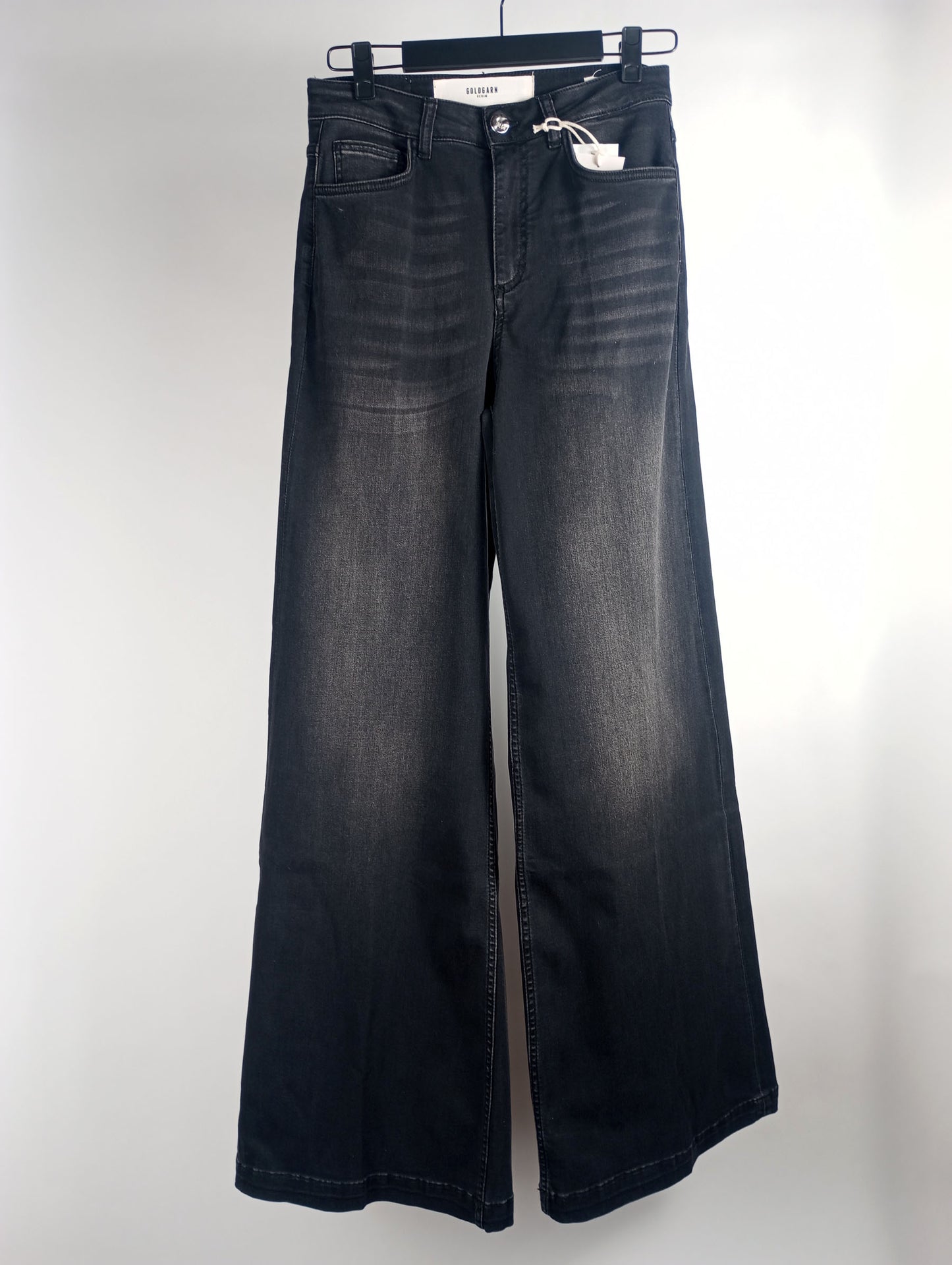 Goldgarn Jeans Luisenpark Palazzo black