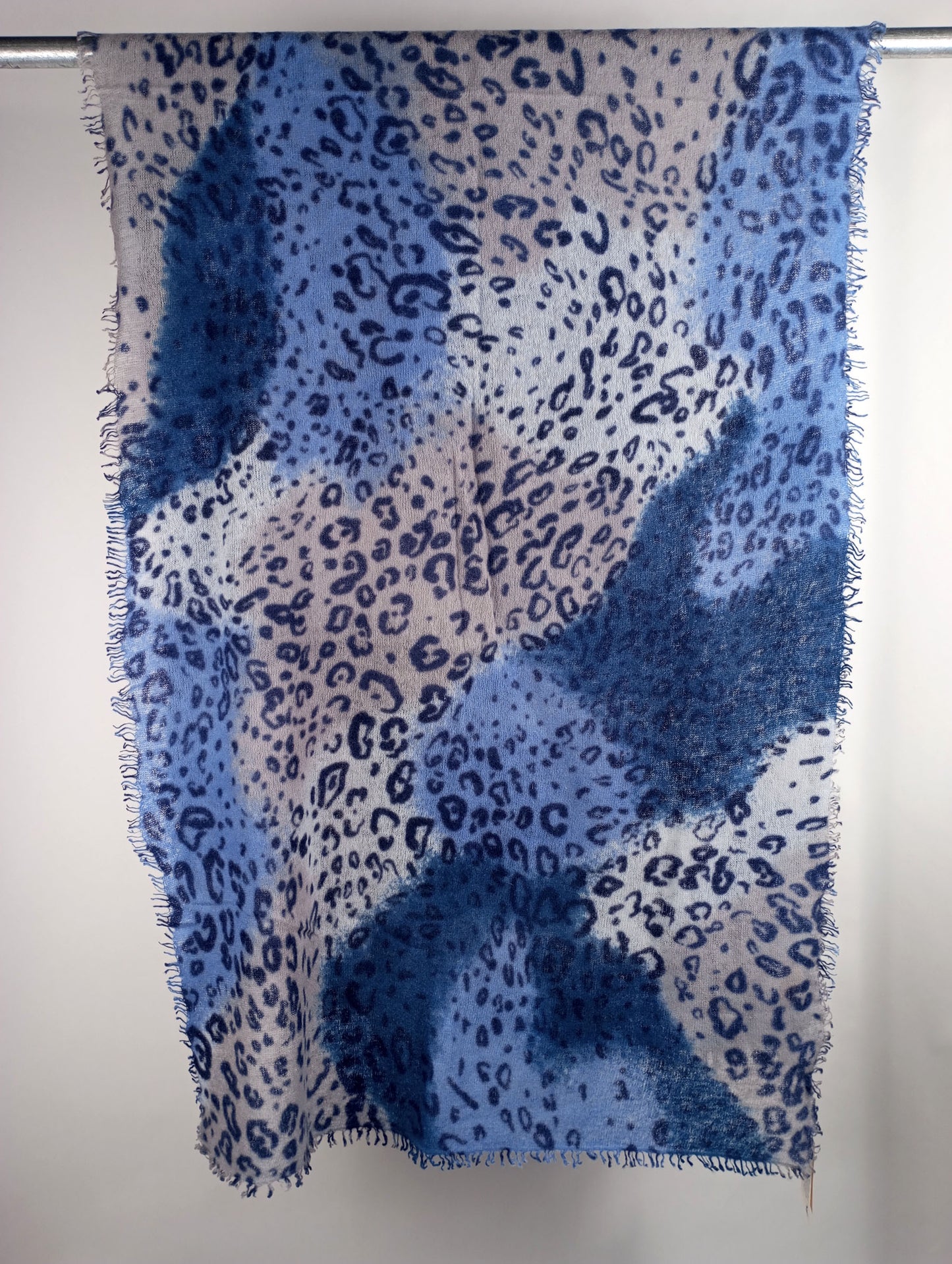 MALA ALISHA Cashmere Schal LIZARD blue