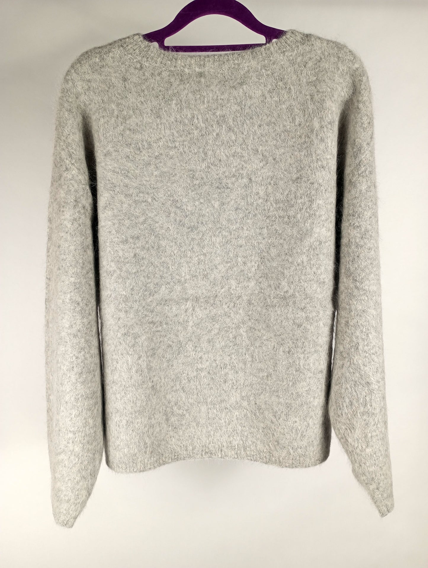 knit-ted Pullover Amalia light grey