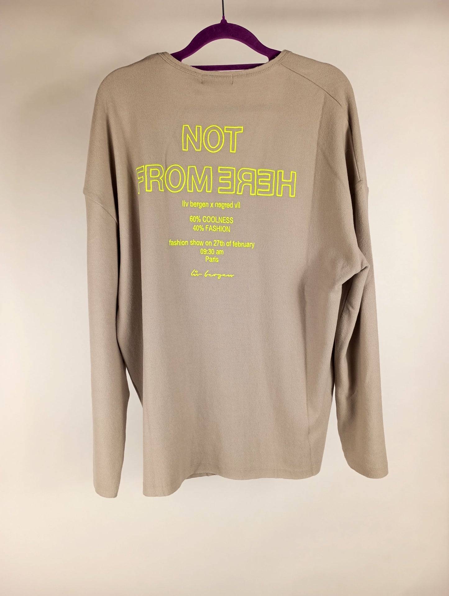 Liv Bergen Sweater Jupiter Not Gray Mom