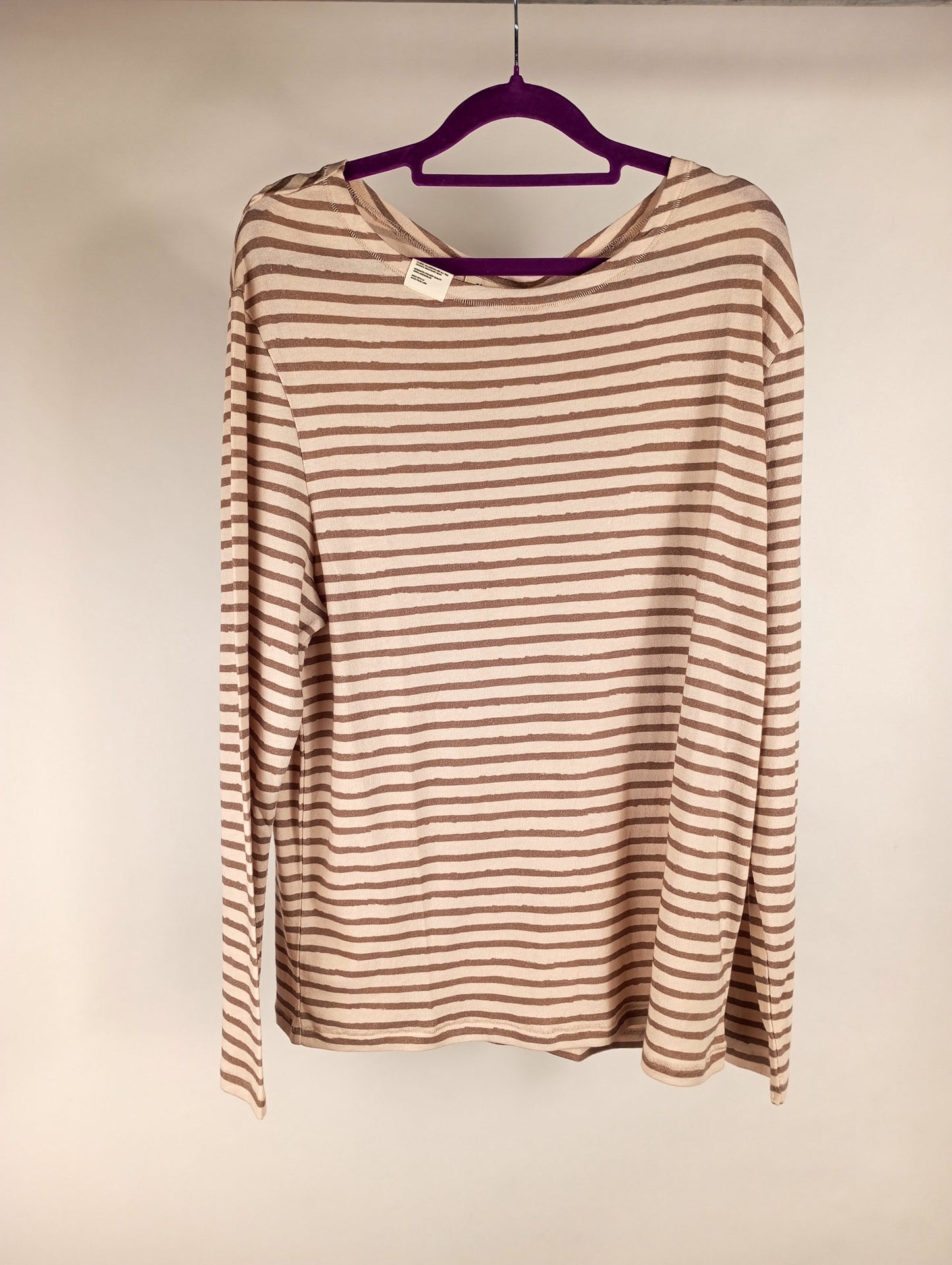 Liv Bergen Sweater Bristol Stripe toffee
