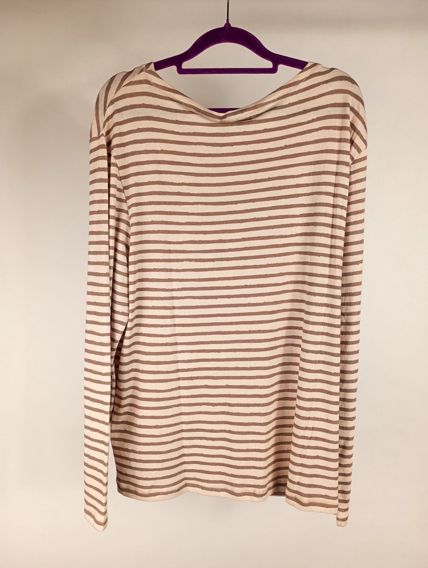 Liv Bergen Sweater Bristol Stripe toffee