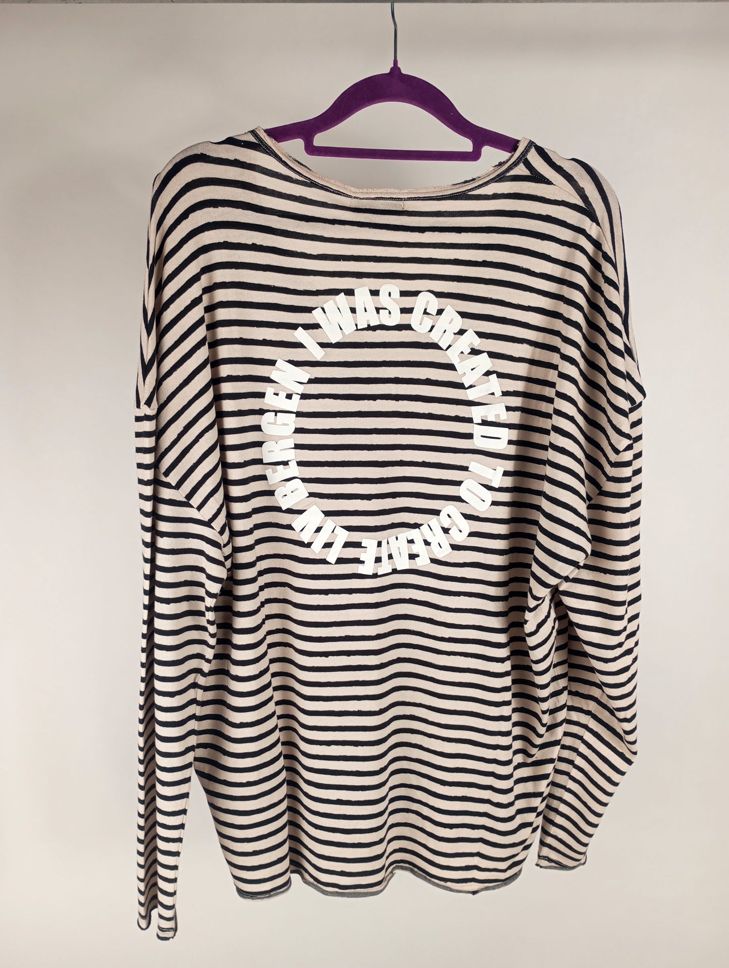 Liv Bergen Sweater Jupiter Stripe black