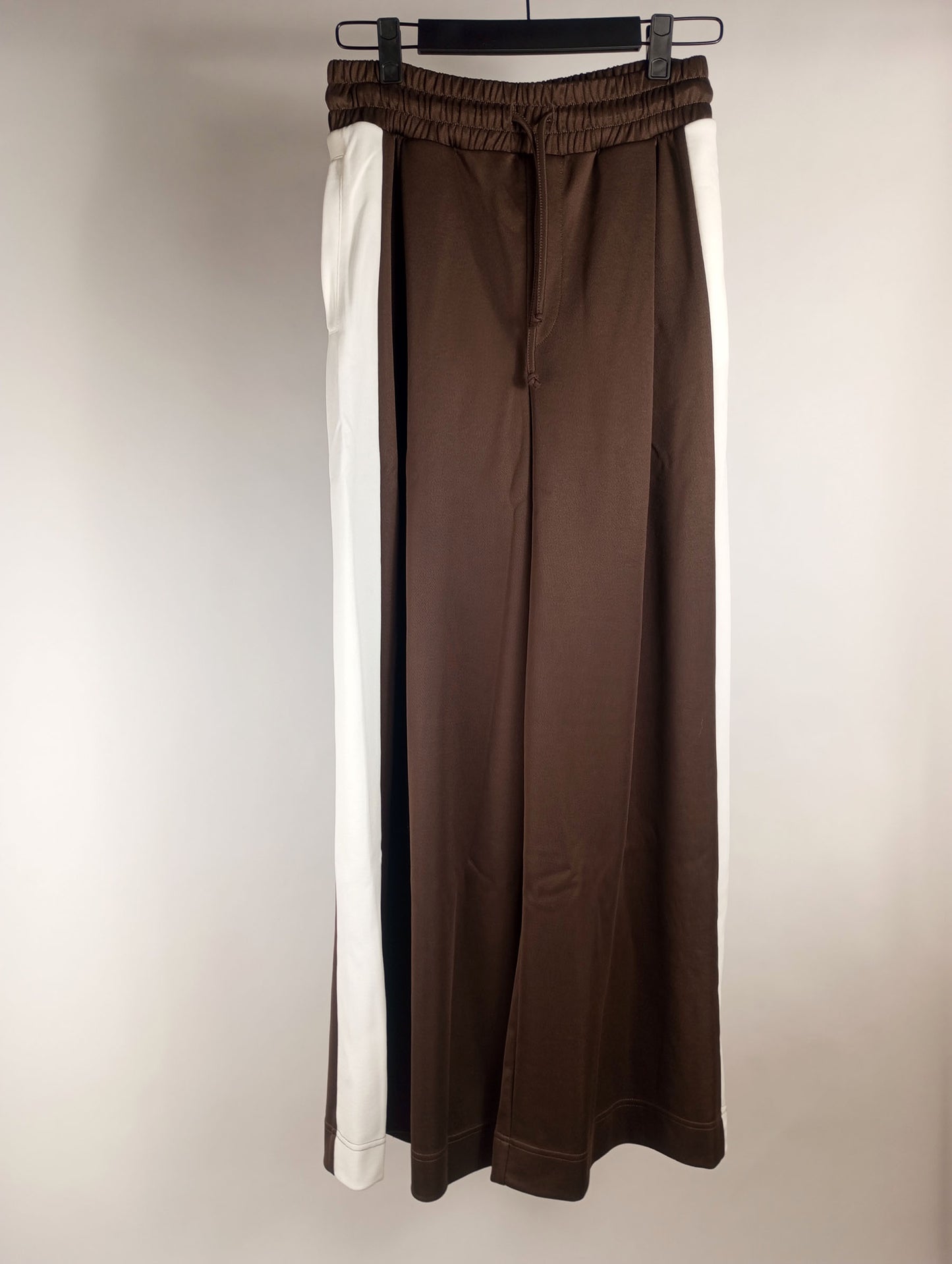 Liv Bergen Hose Jordaan Track dark brown