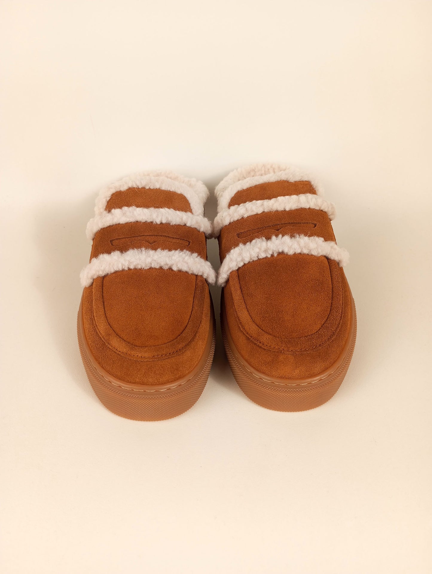 INUIKII Mule Wool braun