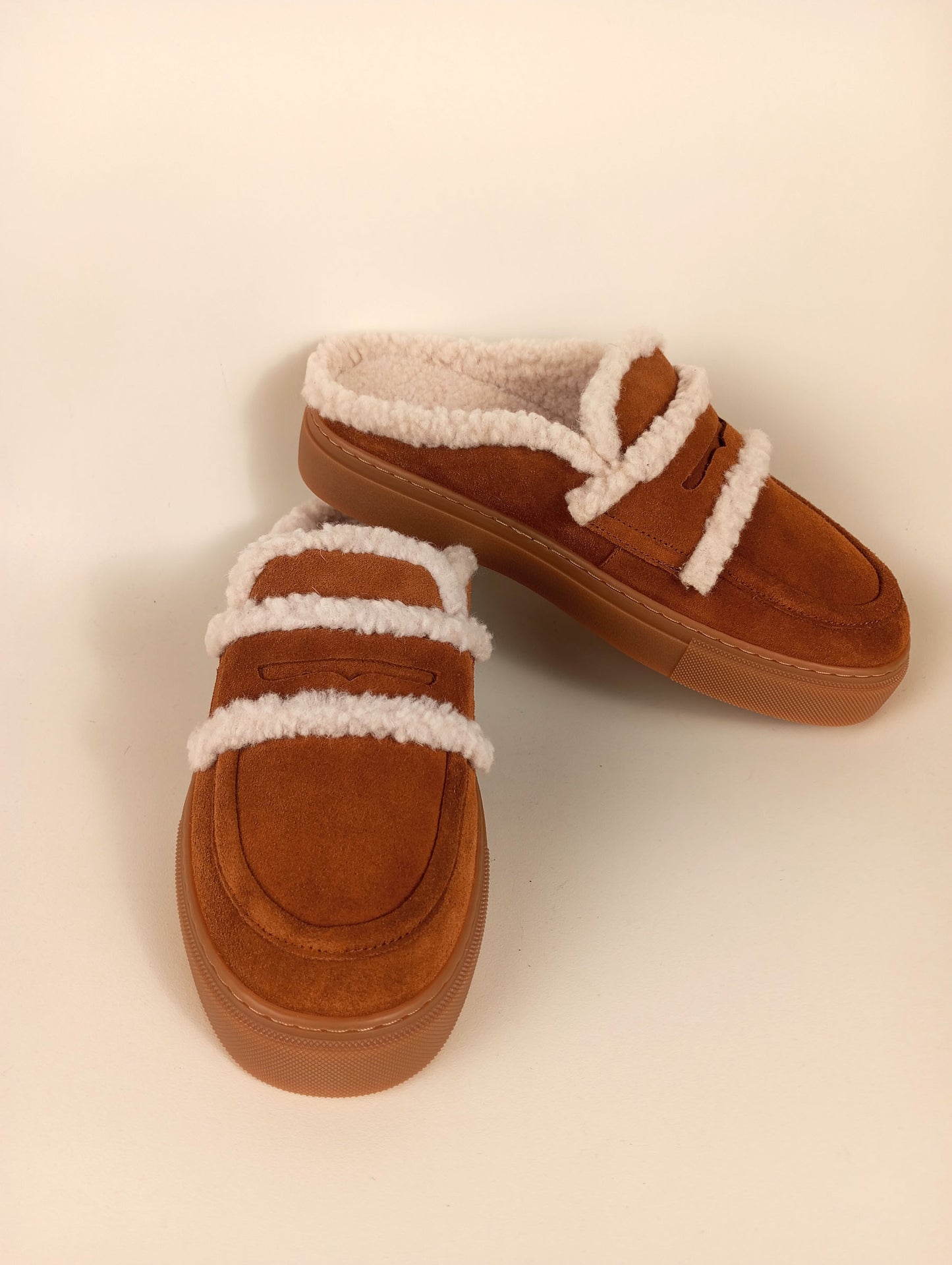 INUIKII Mule Wool braun
