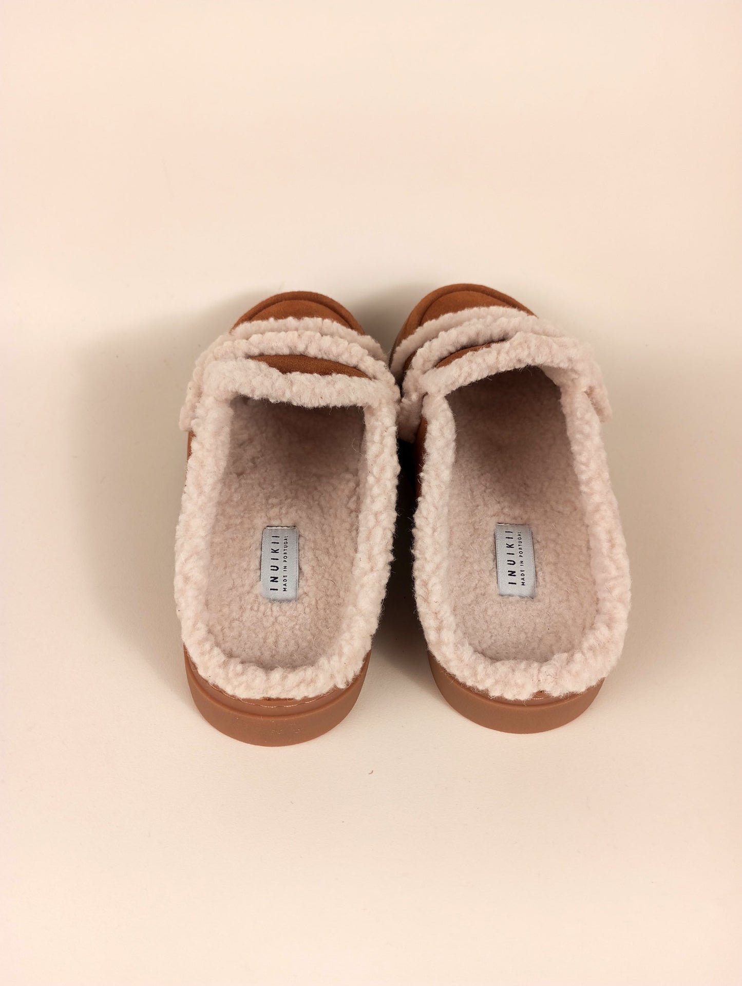 INUIKII Mule Wool braun