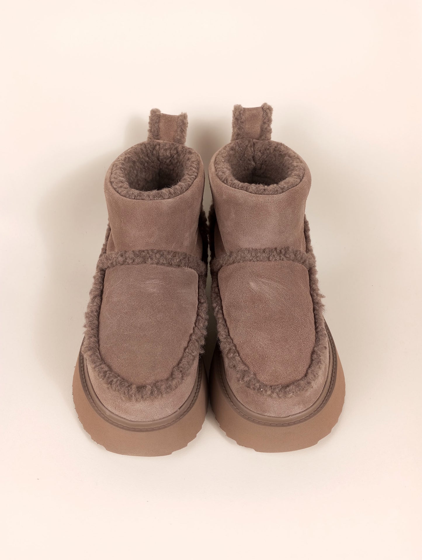 INUIKII Shearling Micro taupe