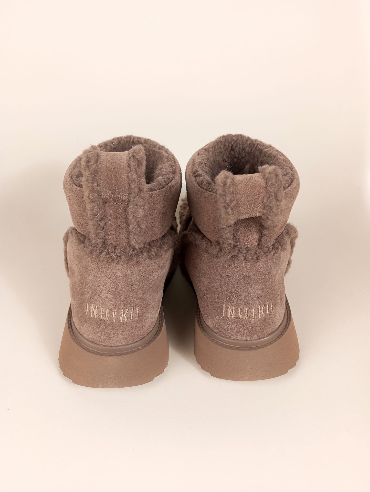 INUIKII Shearling Micro taupe