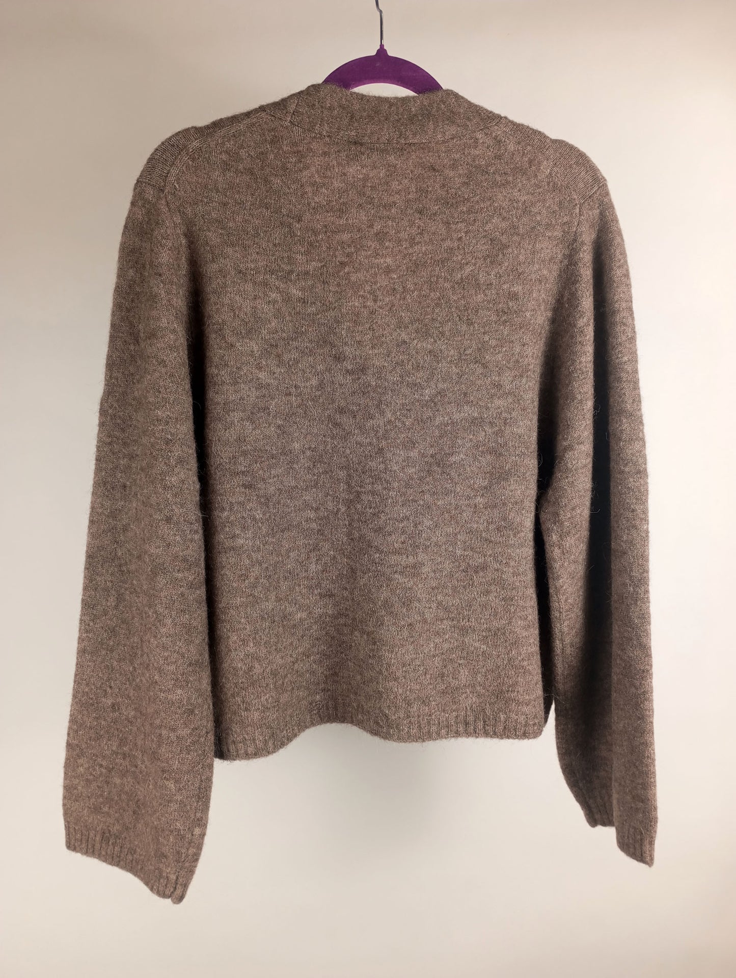 knit-ted Strickcardigan Ariel walnut