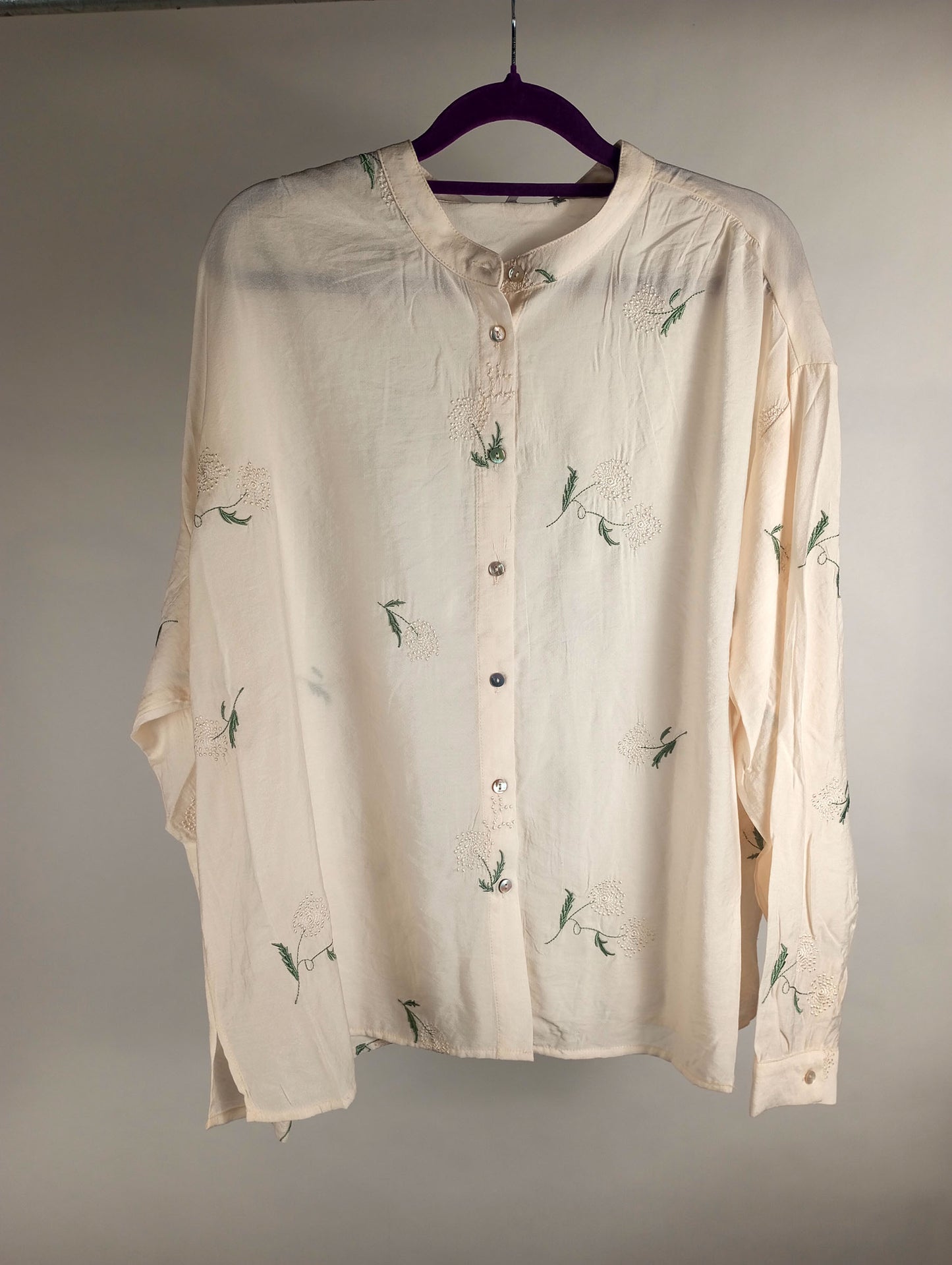 JcSophie Bluse Johanne off white flowers