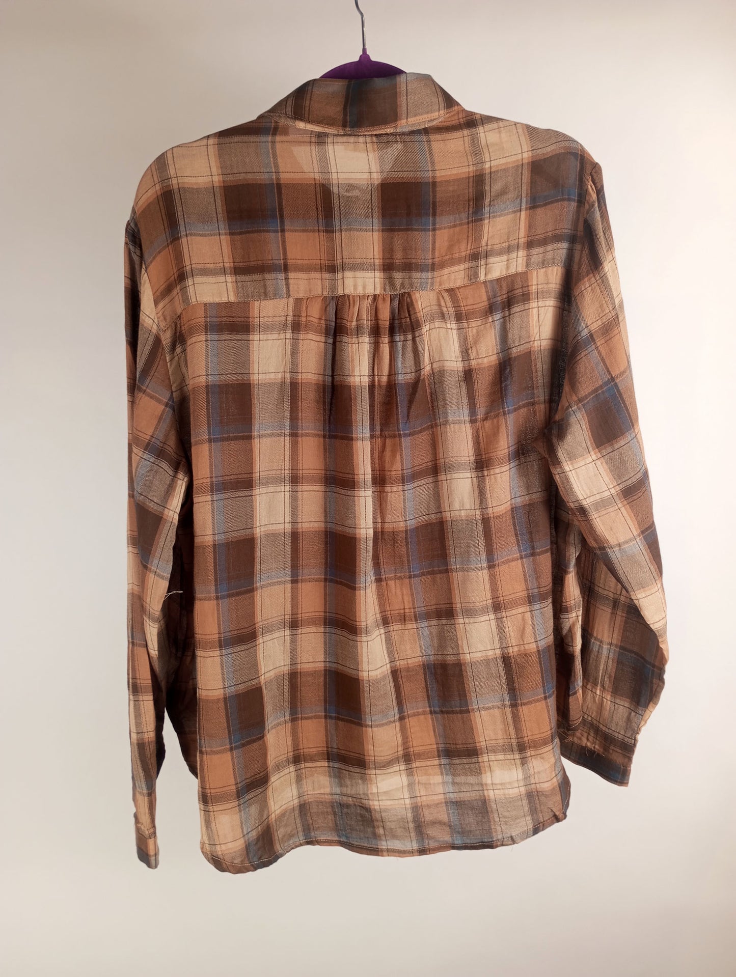 JcSophie Bluse Jezebel brown check