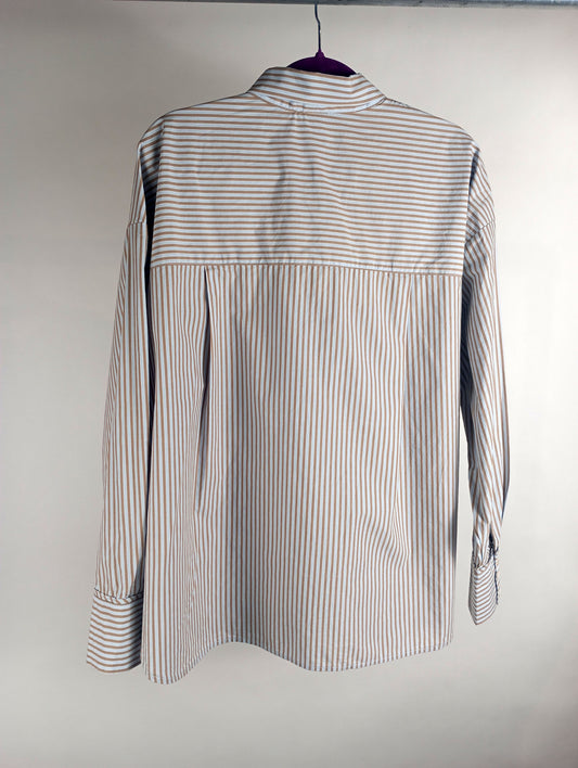 JcSophie Bluse Jody blue/brown stripes
