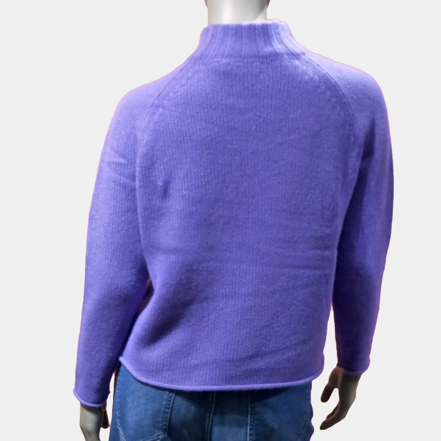 esisto Kaschmirpullover violet