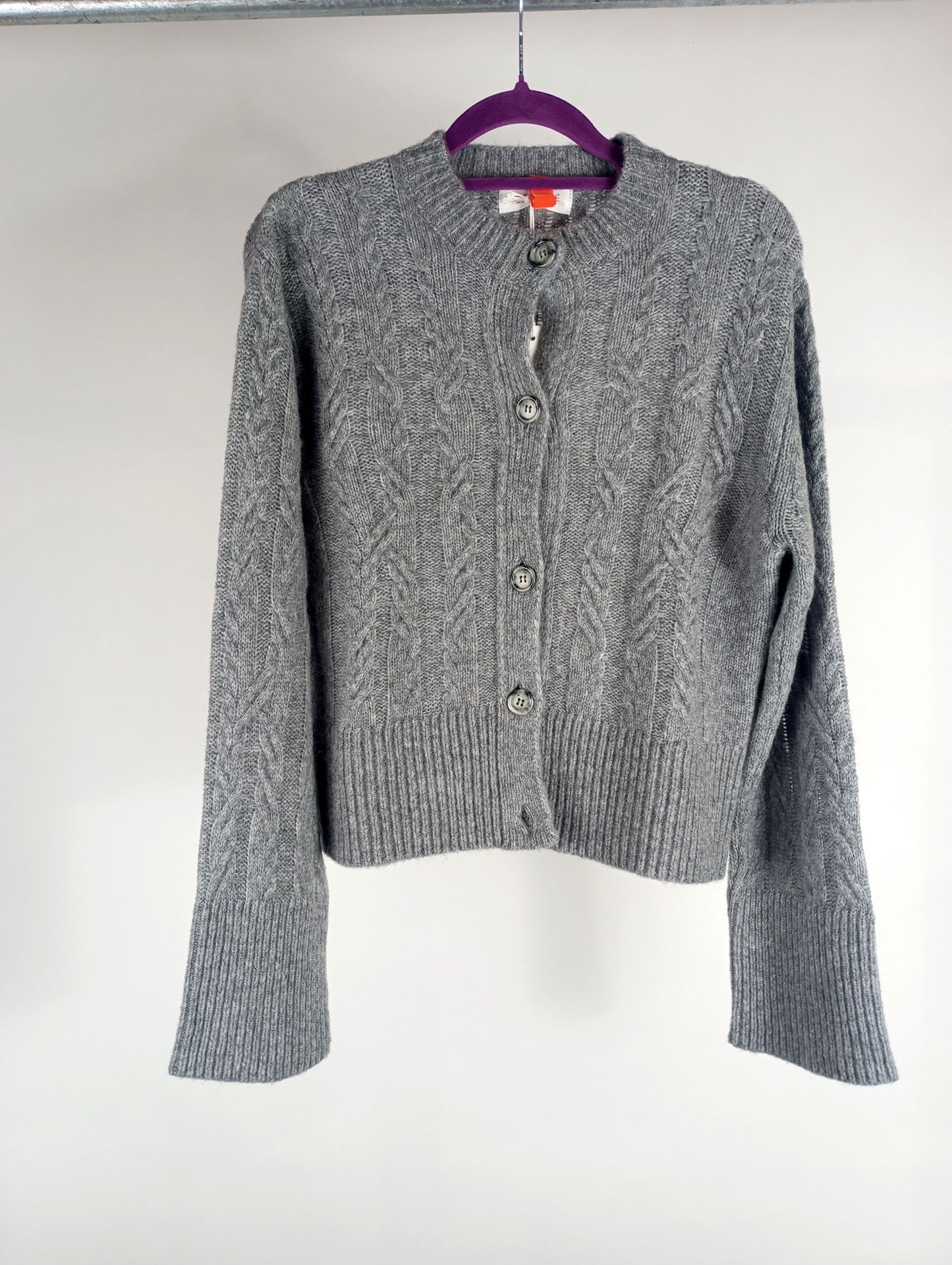 Tenné Cardigan Cassia grigio