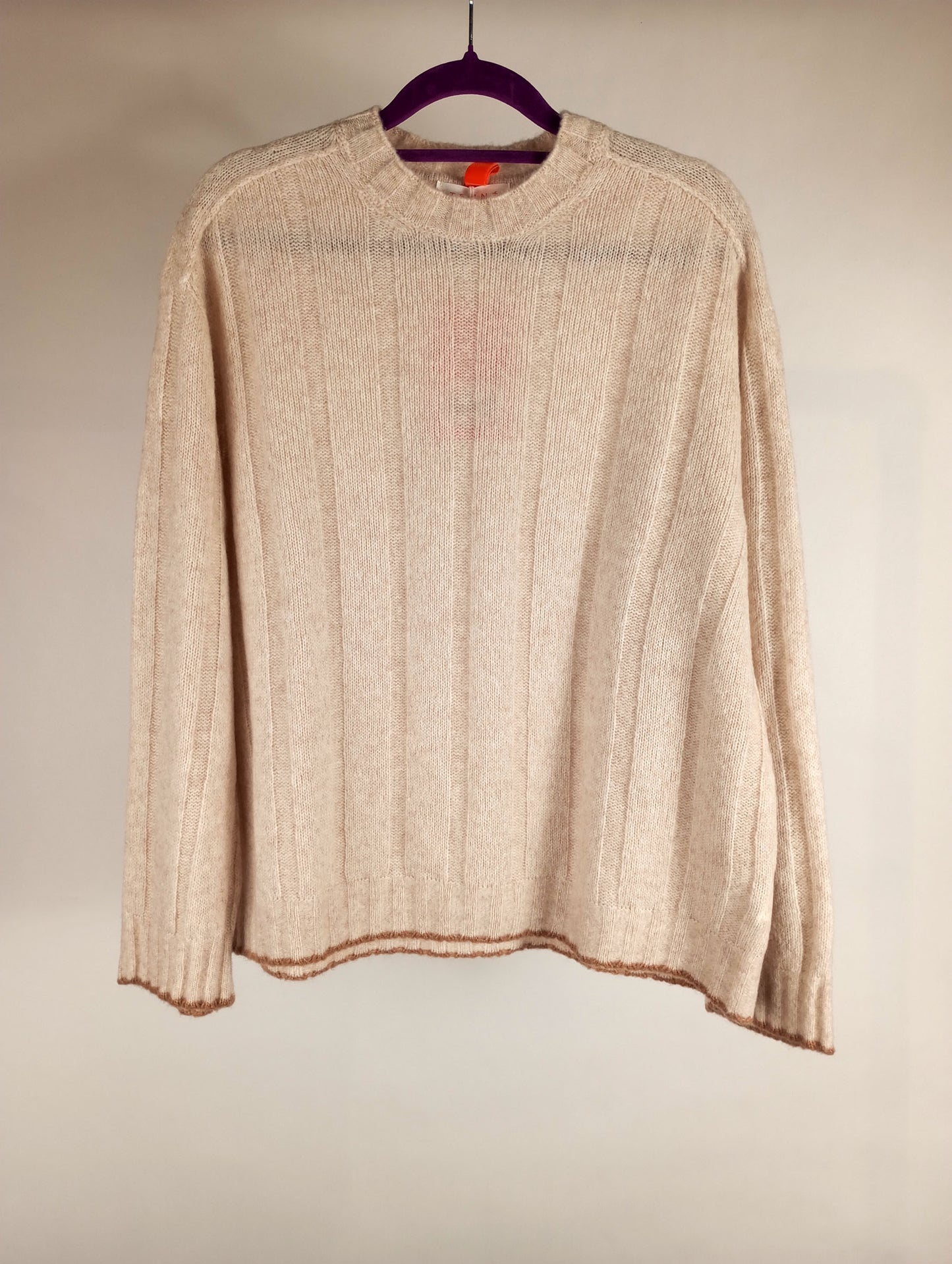 Tenné Strickpullover Carlotta beige/ light beige