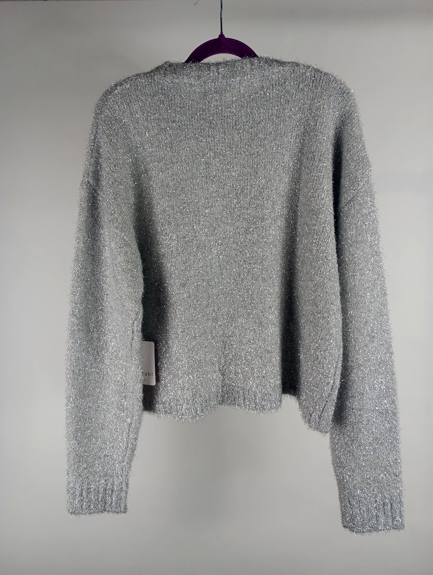 Bella Dahl Pullover mit silbernen Metallfasern