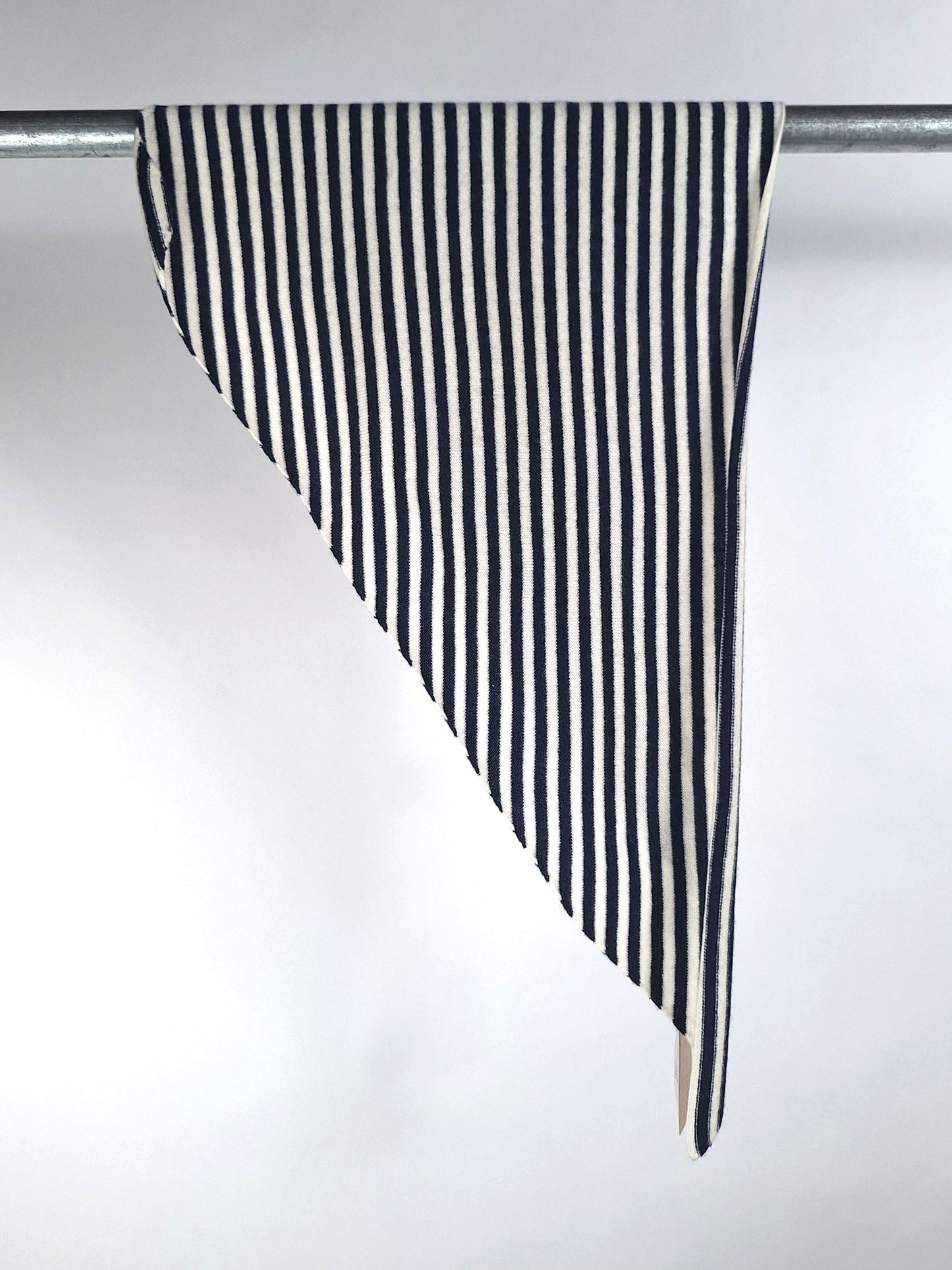 Mouleta Schal cashmere blau/off-white