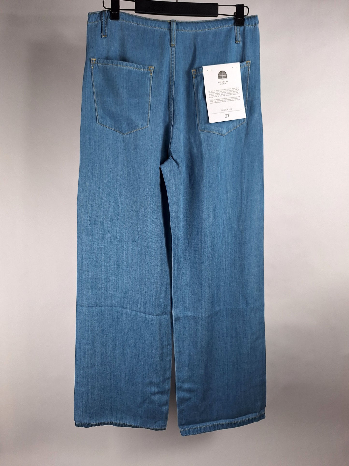 Goldgarn Jeans K4 wide Leg lightblue