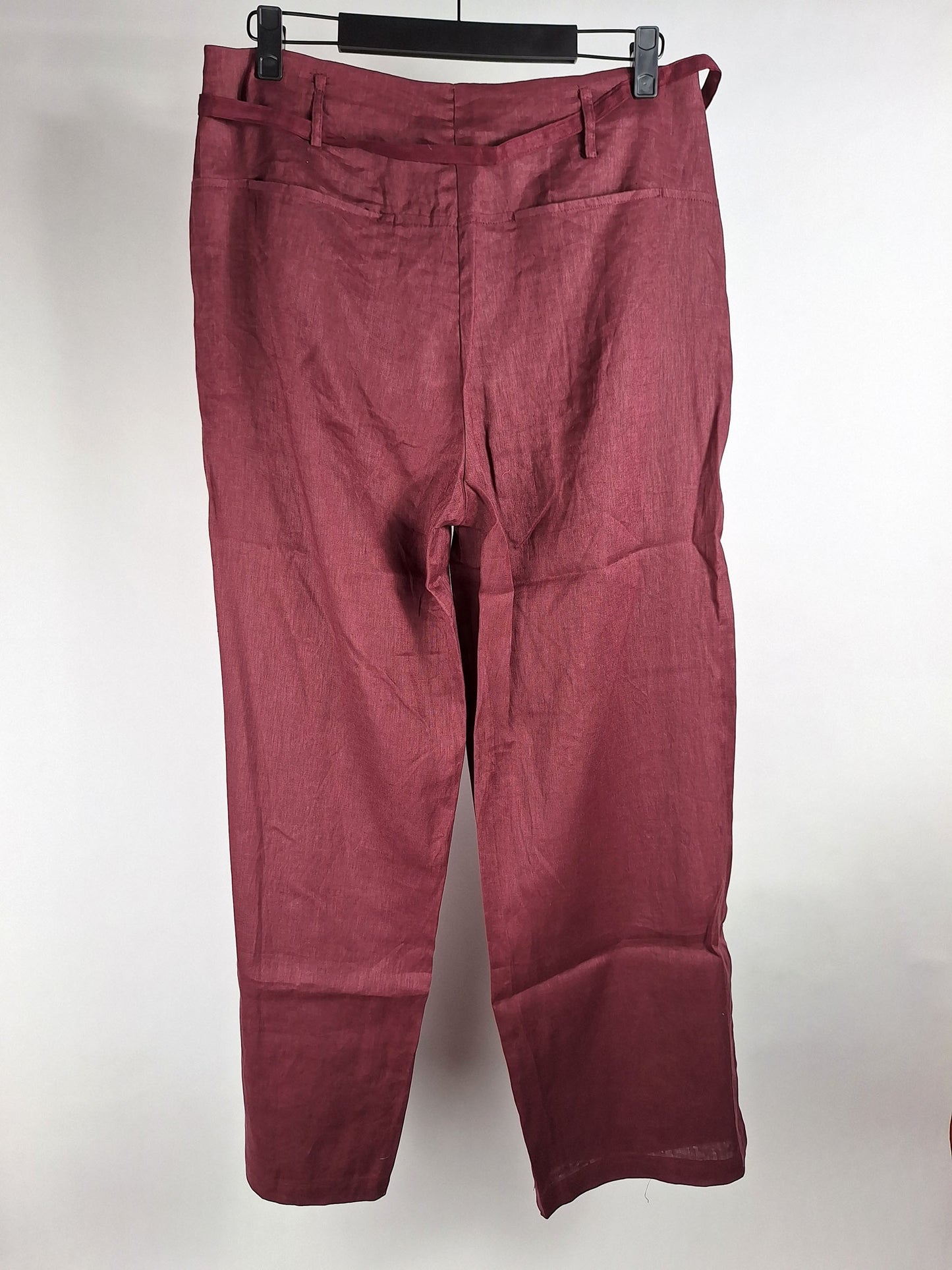 JcSophie Leinenhose Loire maroon
