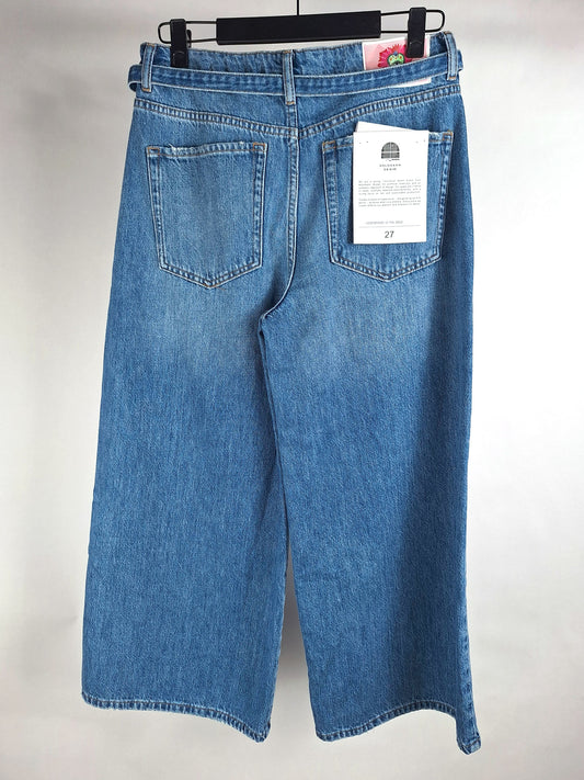 Goldgarn Jeans Luisenpark X-TRA Wide vintageblue