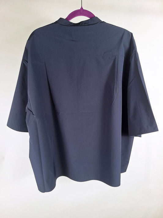 LuLiLina Taftbluse navy