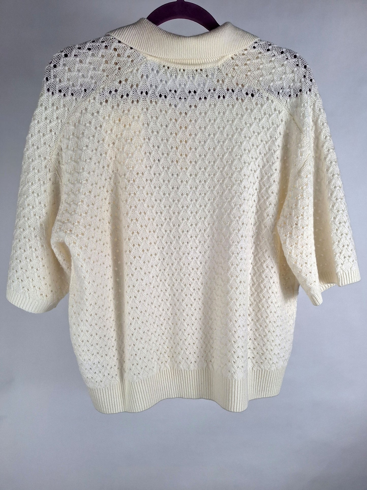 Herzensangelegenheit Pullover Polo MIRA mozarella