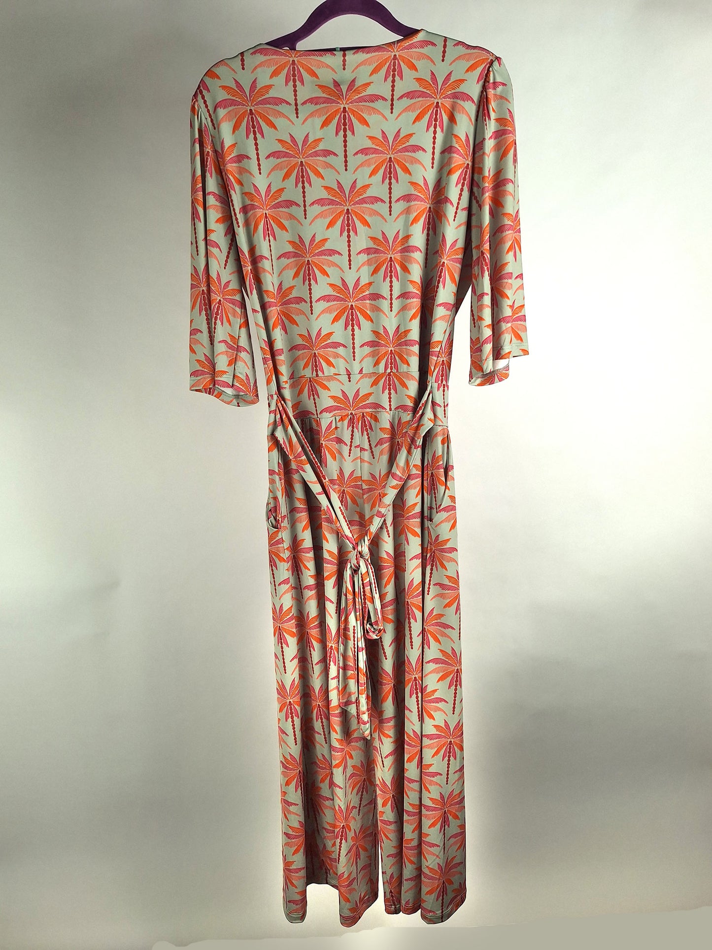 Marivie Jumpsuit Diva! palms sage