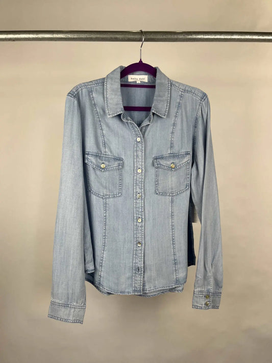 Bella Dahl Jeanshemd hellblau langarm
