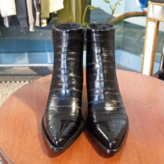 Ducanero Cowboystiefelette Anguilla nero