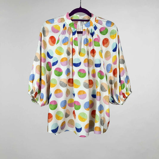 Herzensangelegenheit Seidenbluse gigi multi