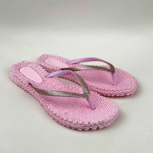Ilse Jacobsen Flipflops Cheerful rosé Ballerina Glitzer