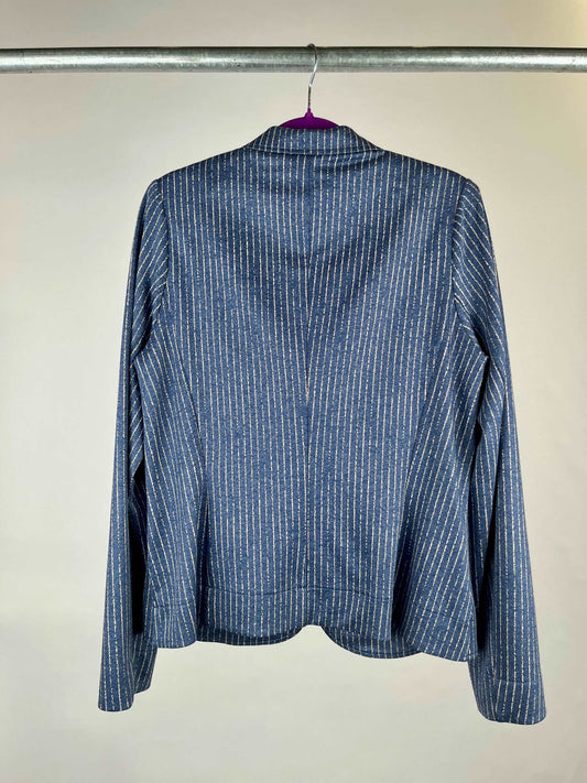 Harm Jopp Blazer Marla Kreidestreifen dunkelblau