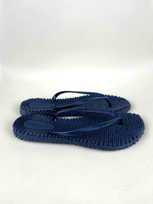 Ilse Jacobsen Flipflops Cheerful Indigo Glitzer