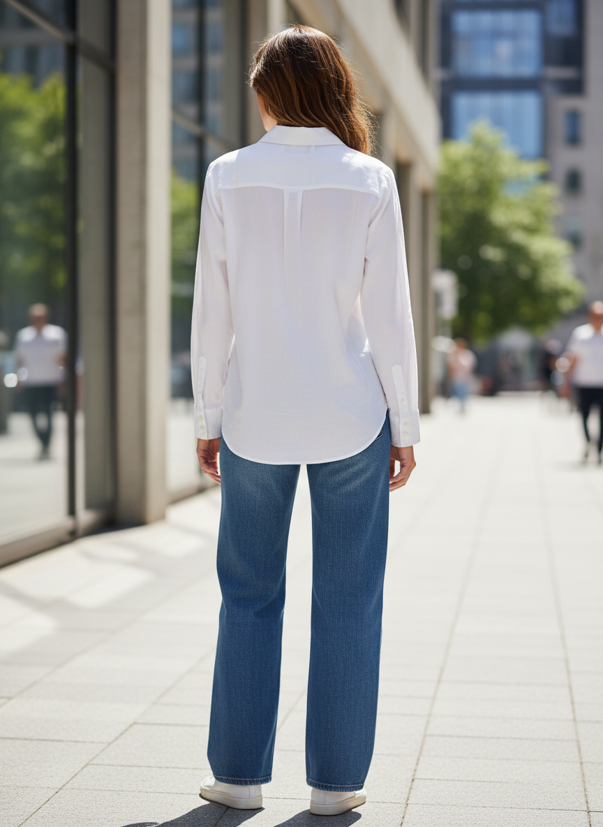 Bella Dahl Bluse white