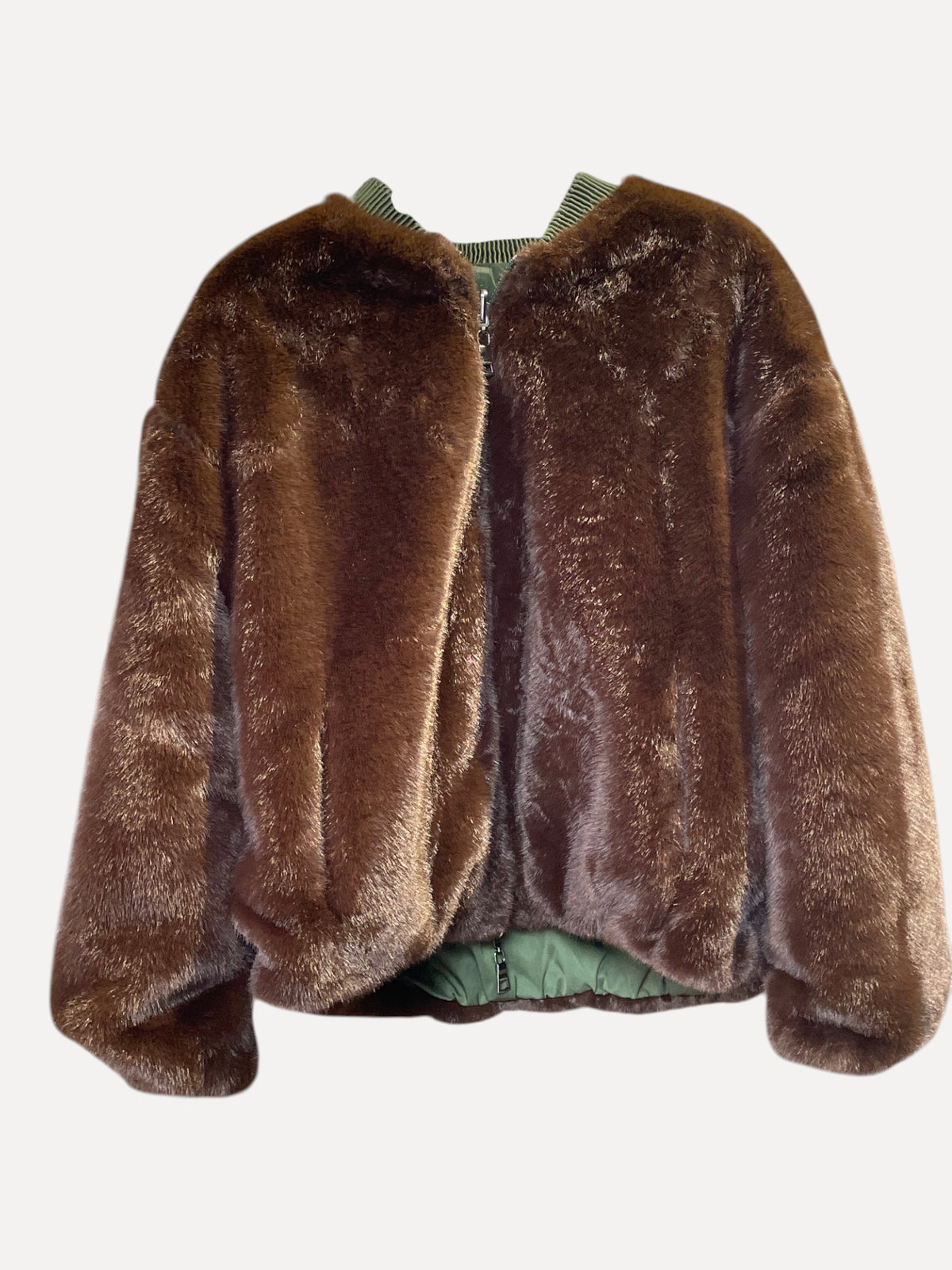 Blonde No.8 Wendejacke Katilin oliv brown