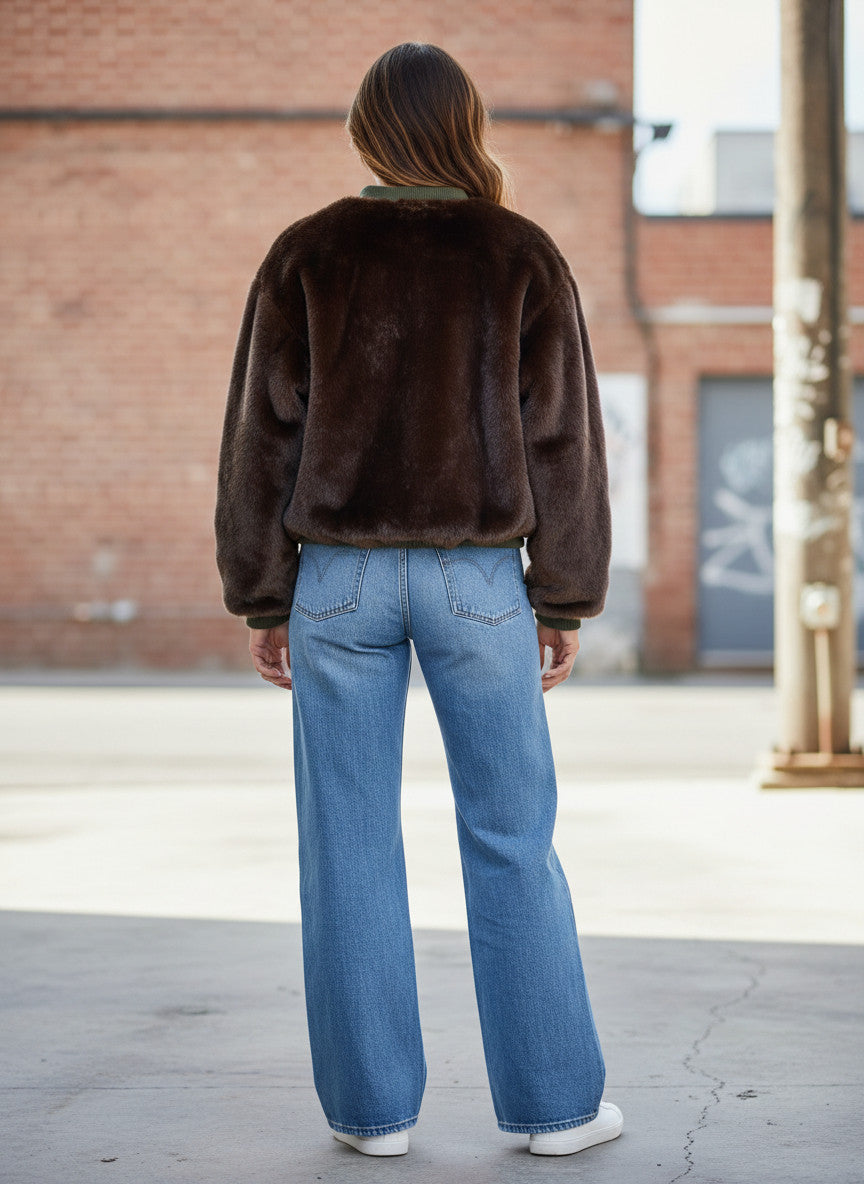 Blonde No.8 Wendejacke Katilin oliv brown