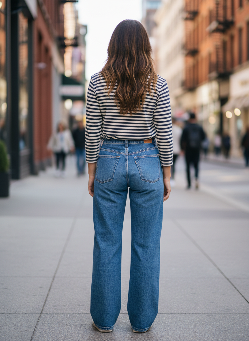 JcSophie Shirt Prisca blue/sand stripes