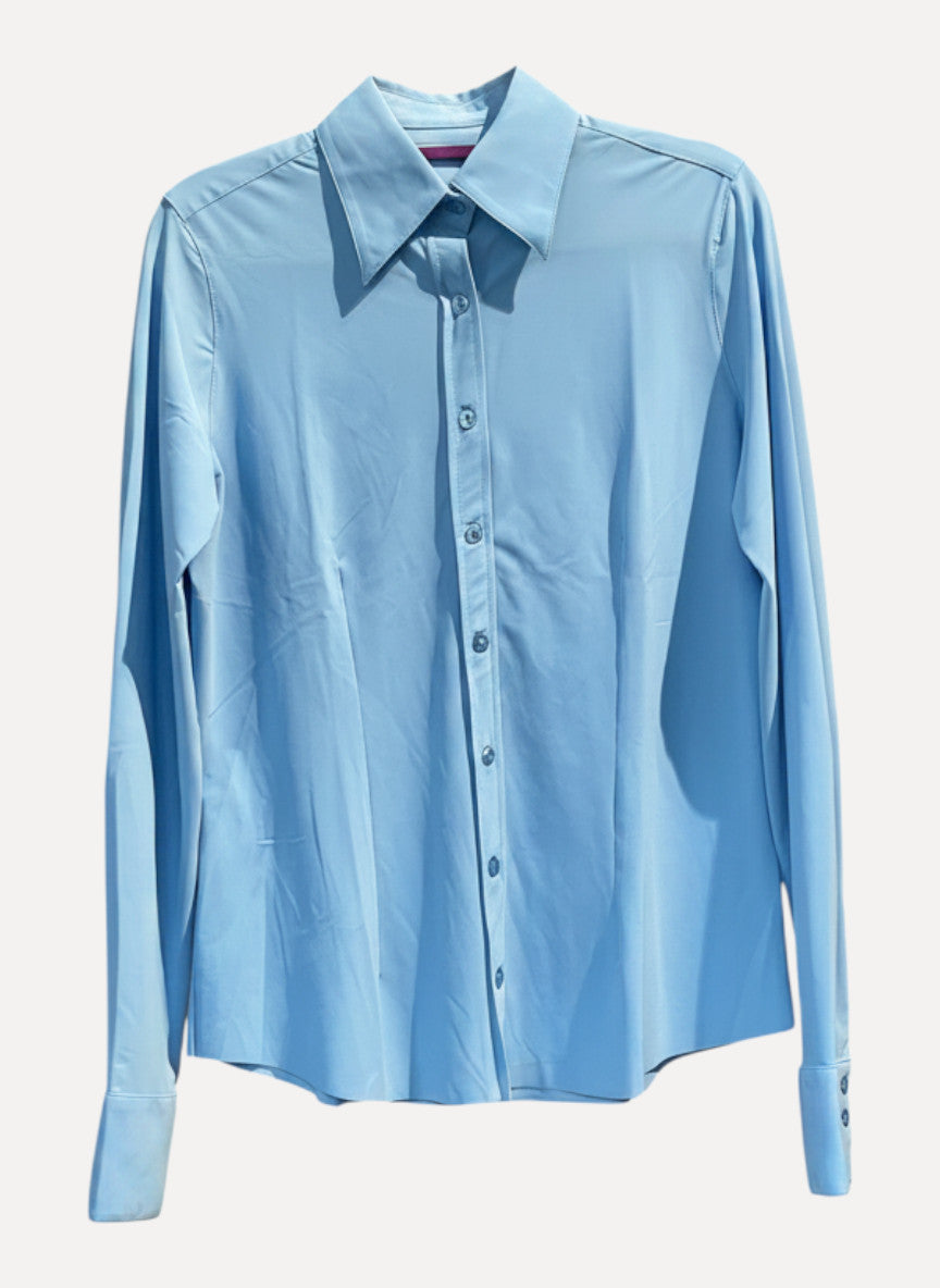 JAPANTKY Bluse Ayaka Closed alaskan blue